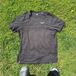 Milwaukee Blank Logo Lightweight Tee NWOT
